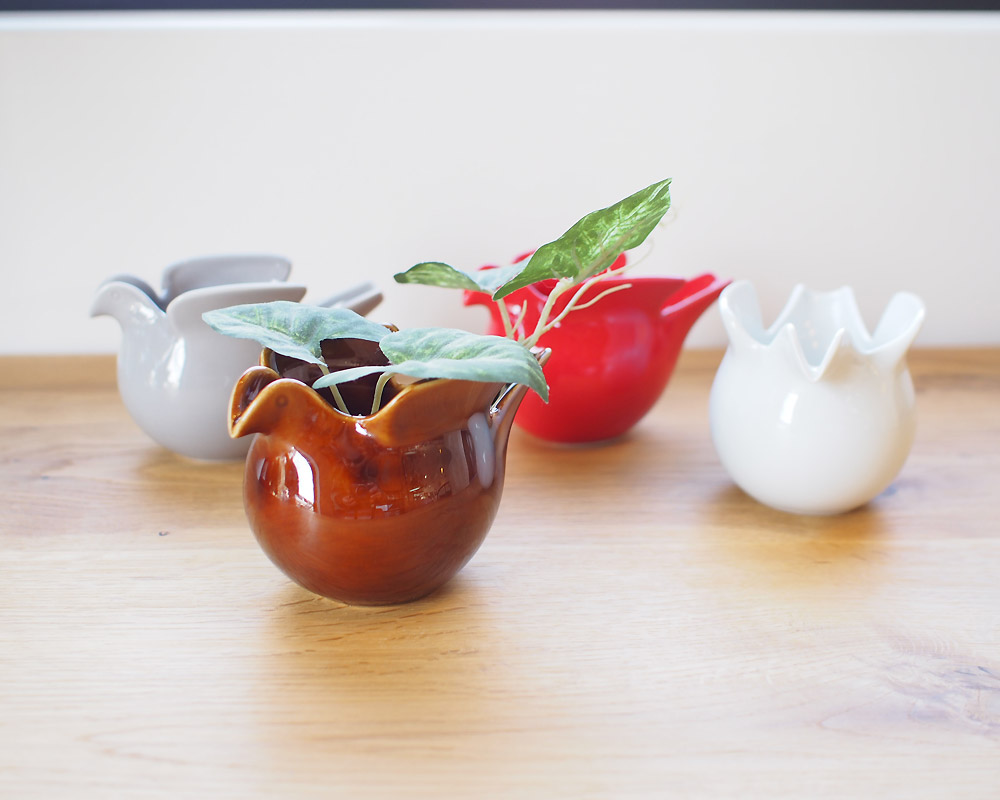 Lisa Larson/リサラーソン×西山陶器｜duva / ドゥ-バ｜鳩のポット