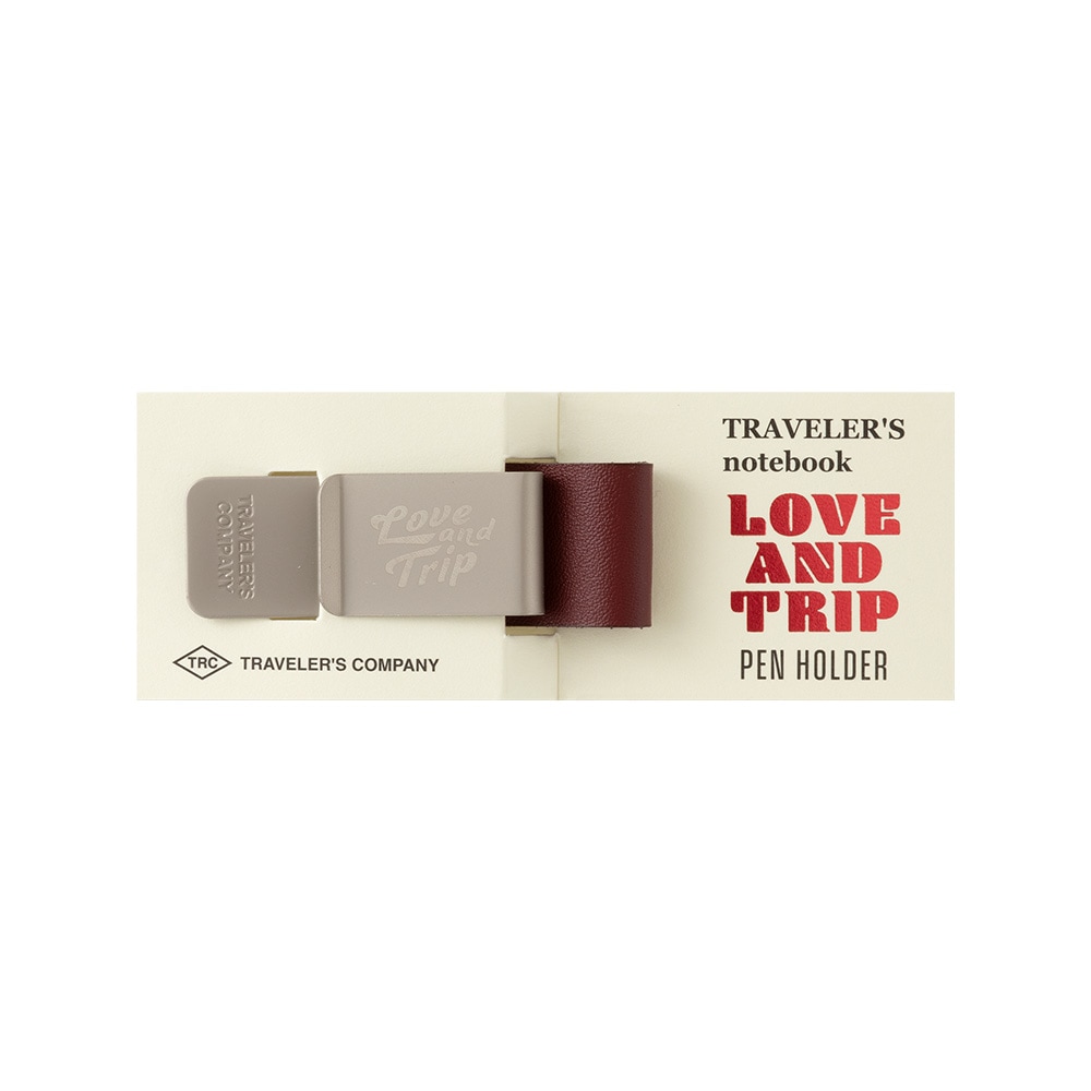 再入荷】【数量限定】 トラベラーズノート LOVE AND TRIP レッド