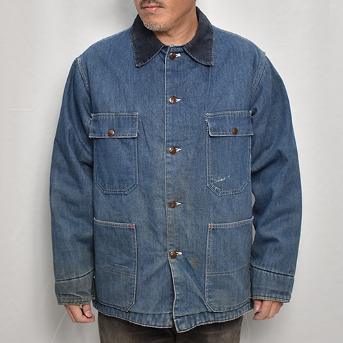 Big Mac/70's Vintage Blanket Lined Denim Coverall Jacket（ビッグ