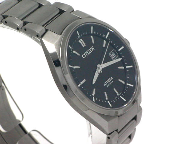 シチズン アテッサ エコ・ドライブ電波時計 ATD53-3052 USED