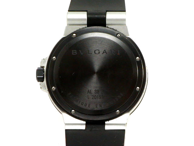 ブルガリ アルミニウム AL38A メンズサイズ 自動巻 USED Bulgari