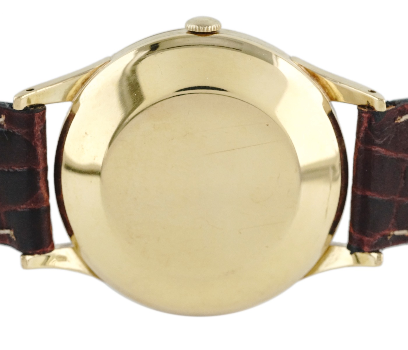 インターナショナル 18金無垢 ラウンドケース Cal.852 自動巻 OH済