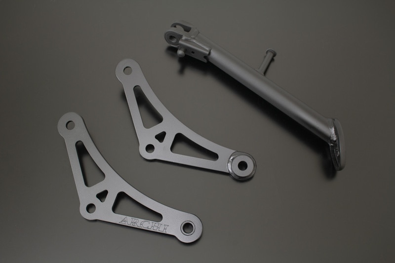 ZX-25R ローダウンリンクプレート＆ショートサイドスタンドセット