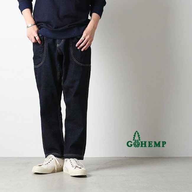 GHO1134CFO]GOHEMP（ゴーヘンプ）VENDOR ANKLE CUT PANTS/ベンダー