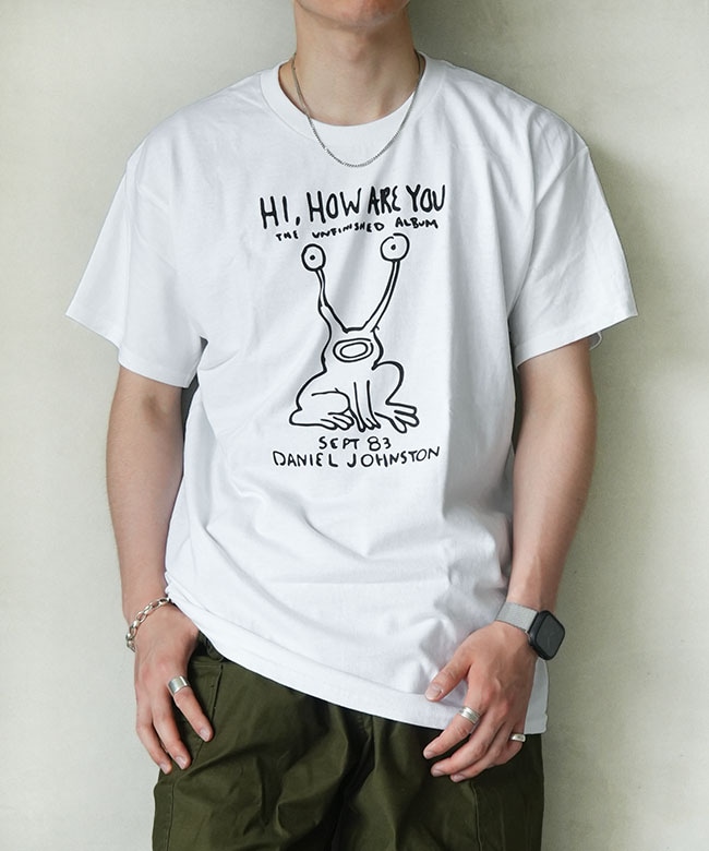 040036] DANIEL JOHNSTON (ダニエル・ジョンストン) S/S TEE HI HOW