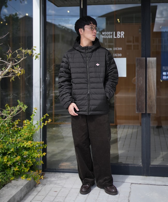 ◇[DT-A0564NRP]DANTON(ダントン) MIDDLE DOWN HOODED JACKET ミドル