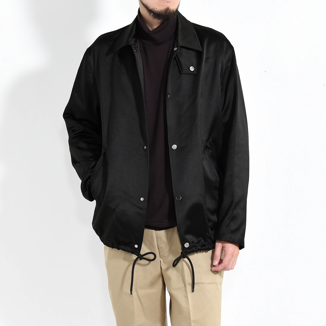 a25c12bl01c]MARKAWARE (マーカウェア) BRATAC Silk x Cashmere Satin