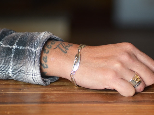 FIRST ARROW's/ファーストアローズ】「Feather Chain Bracelet”Small