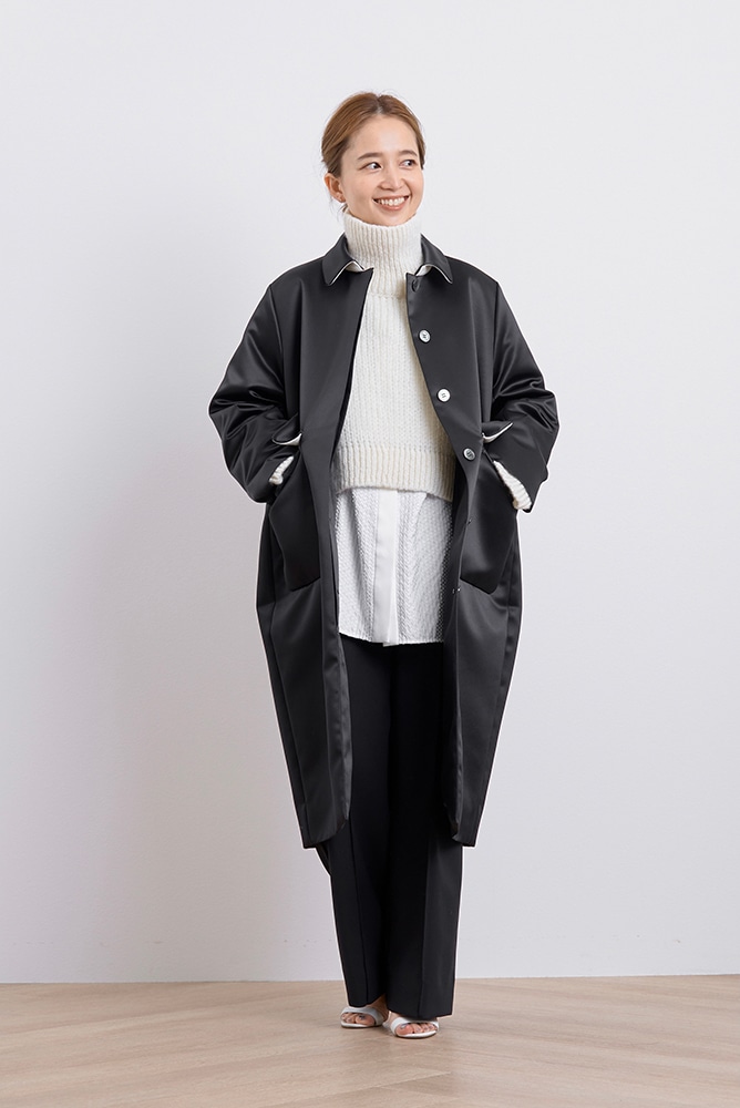 yori shirocon 38 mimosa ミモザジャガードコート yori shirocon