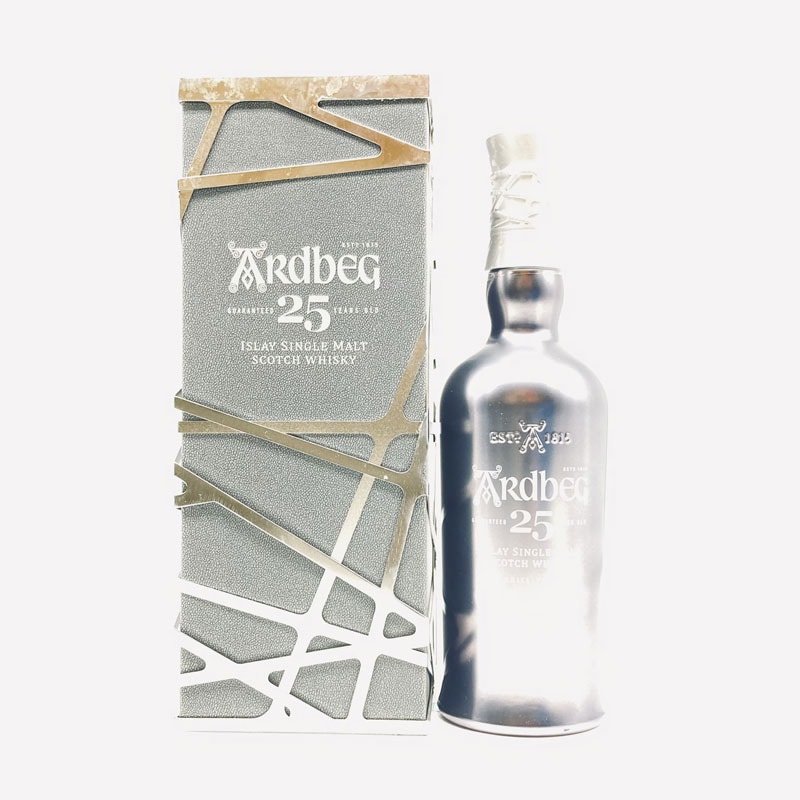 アードベッグ25年 空き瓶 アードベッグ蒸留所 - アードベック25年 空瓶