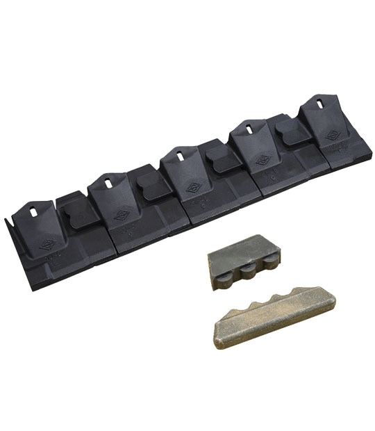 ツース盤（平刃）5枚組（バケット幅）30S 縦ピン 日立建機 ZX145W-3