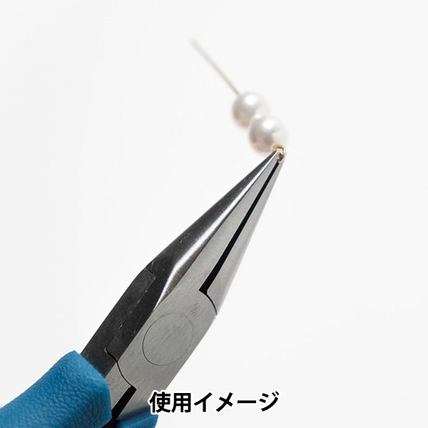 手芸金具 『平ペンチ ピーコックブルー 21087』 3.peaks HAND MADE
