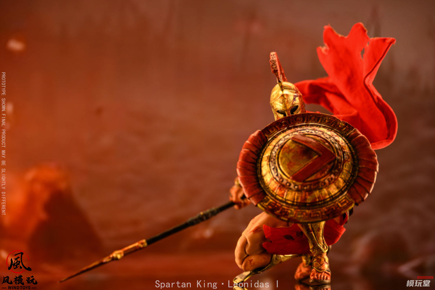 予約 Wind Toys 1/12 「永遠の戦魂」シリーズ スパルタ王 レオニダス