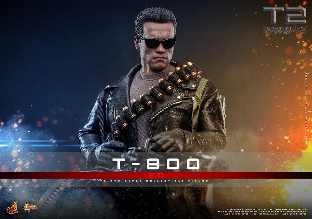 ホットトイズ 1/6 『ターミネーター2』 T-800（2.0版）MMS795