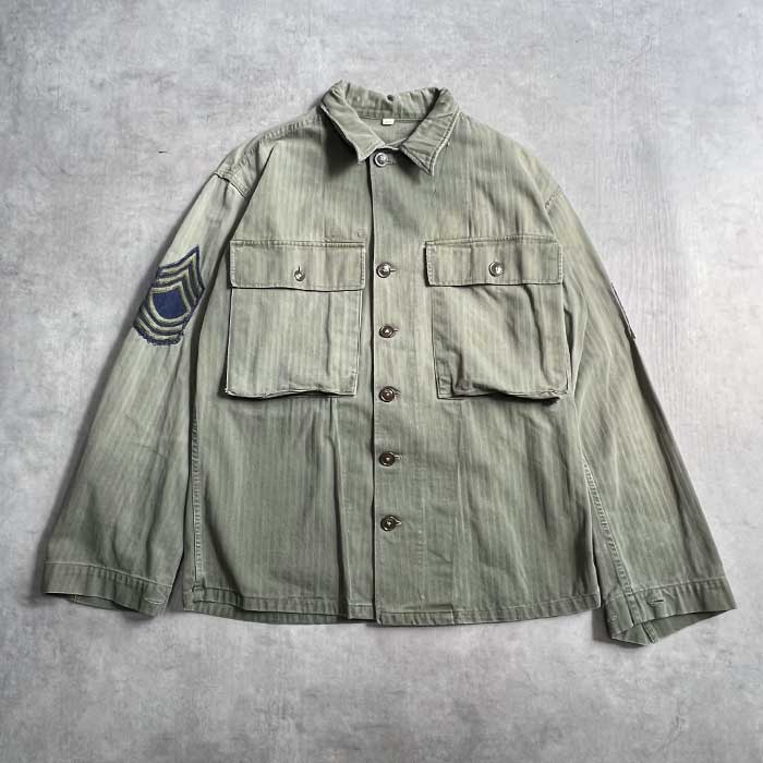 VINTAGE 40's U.S ARMY M-43 HBT JACKET Size 34R 40年代 アメリカ軍
