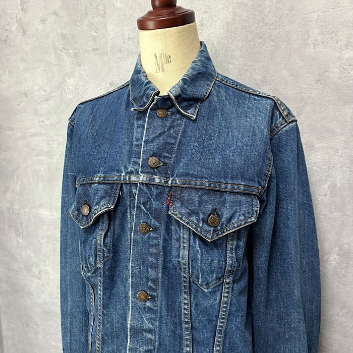 60-70's Levi's 70505 BIG E DENIM TRUCKER JACKET SIZE 38 60-70年代