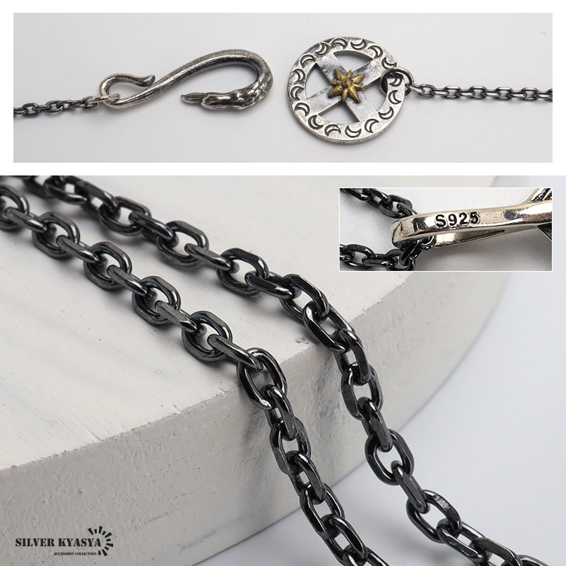 シルバー925 フェザーネックレス [ns081] | イーグル、フェザー