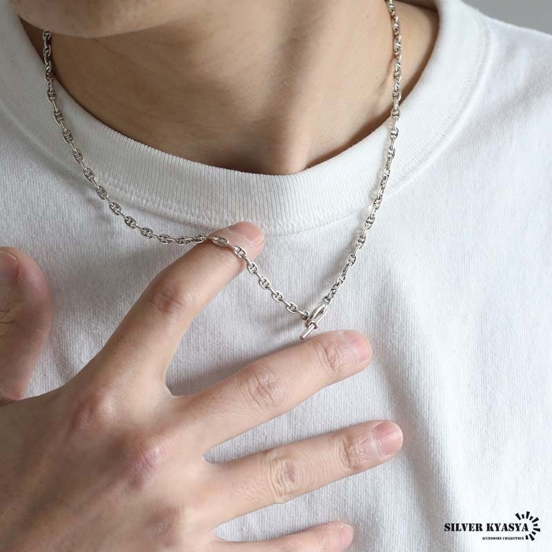 シルバー925 アンカーチェーンネックレス [ns227-ns171] | ネックレス