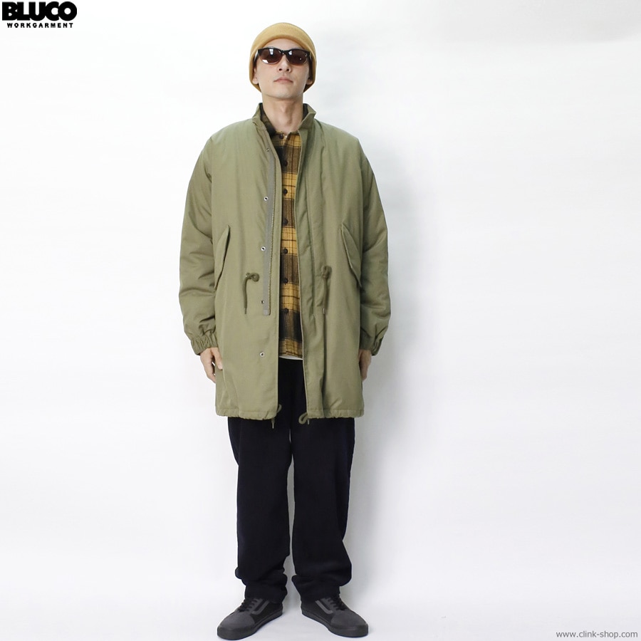 CLINK｜BLUCO MOD'S COAT (OLIVE) [1375]｜東京・吉祥寺｜SOFTMACHINE