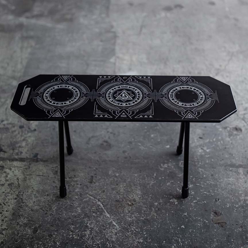 DEVISE DECK ブラック紋章 | DEVISE WORKS | キャンプ用品