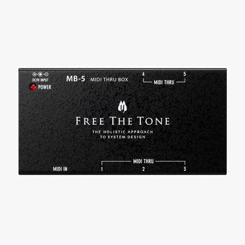 MIDI THRU BOX MB-5のページ｜FREE THE TONE -フリーザトーン