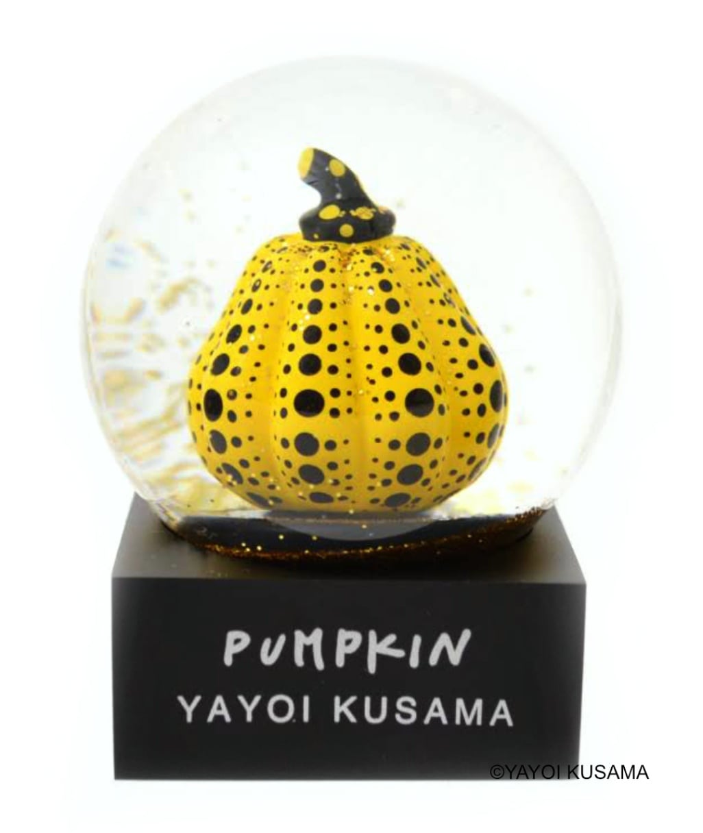 草間彌生 スノードーム（スノーグローブ）[ PUMPKIN ]｜ラムフロム