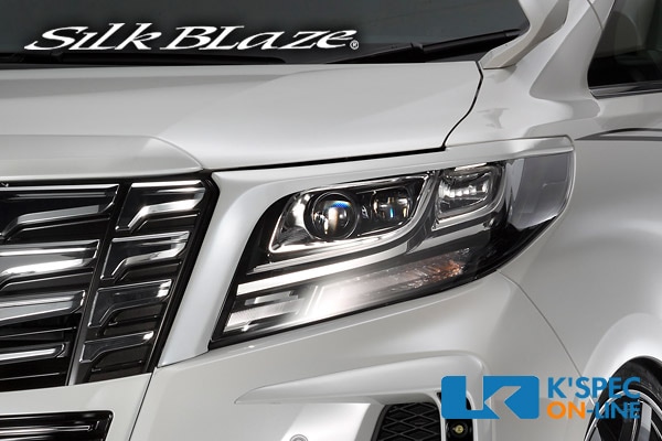 トヨタ【30系アルファード 前期】SilkBlaze アイラインガーニッシュ