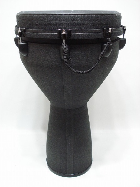 REMO DJ-0014-BE ジャンベ ブラックアース 14インチ〈レモワールド