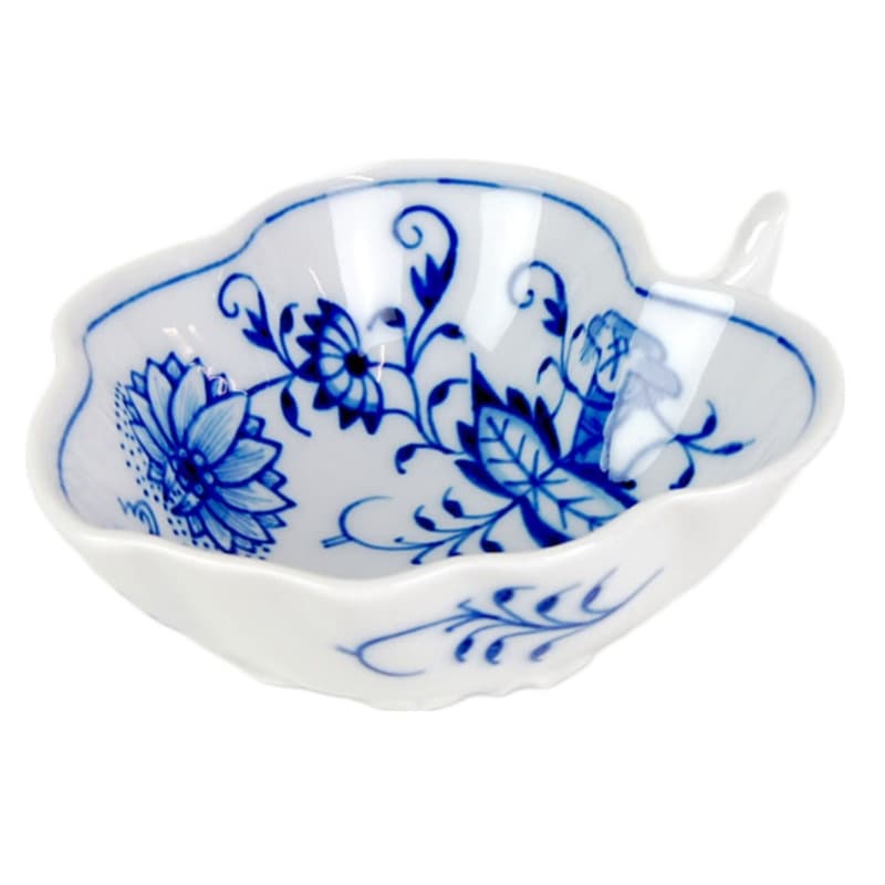 マイセン ブルーオニオン リーフディッシュ 10cm 800101/00206