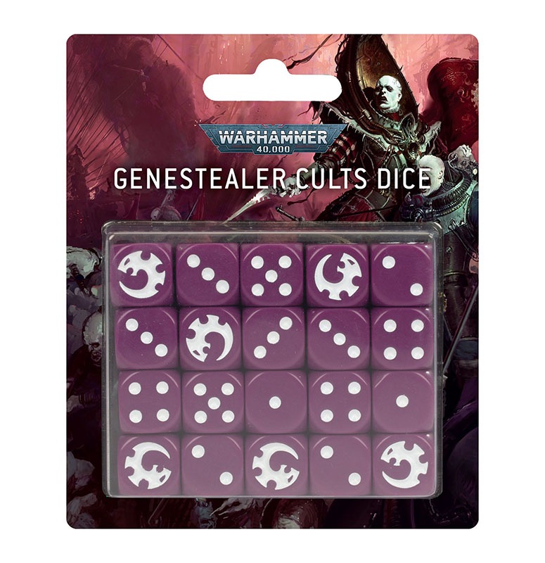 WH40k】ジーンスティーラー・カルト ダイスセット / Genestealer Cults