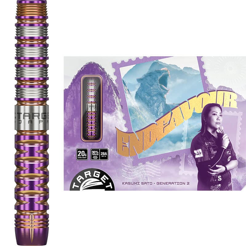 ターゲット ENDEAVOUR G2 エンデバー2 2BA20g 佐藤かす美選手 ダーツ