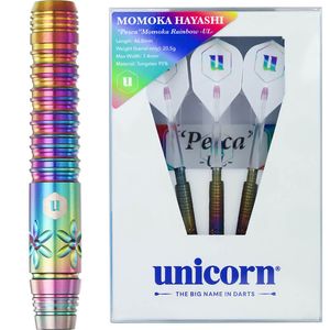 ユニコーン Pesca MOMOKA Rainbow US 2BA20g 林桃加選手 ダーツ バレル