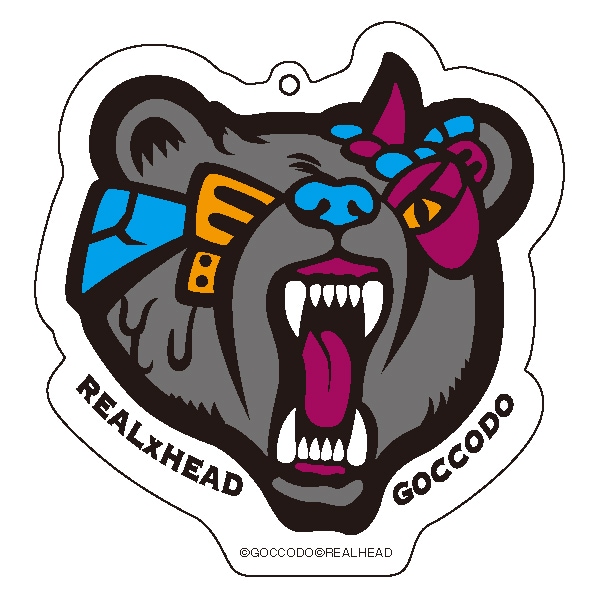 ゴッコ堂/ベアオスマン アクリルキーホルダー