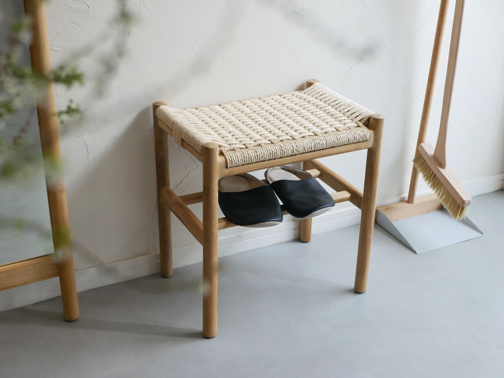 Sunflower Rattan/サンフラワーラタン】HOKOS ペーパーコード×チーク