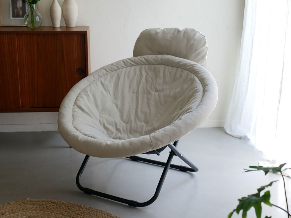 Comore Sun】2way フォールディングチェア キャンバス ベージュ