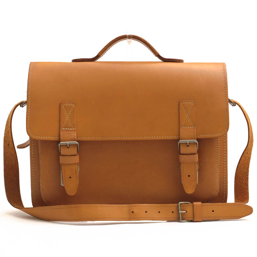 Ruiter Tassen / ルイタータッセン フラップ式 ヌメ革 牛革 2WAY