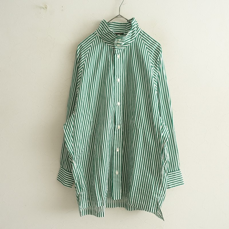 マーガレットハウエル MARGARET HOWELL コットンシルクバンドカラー