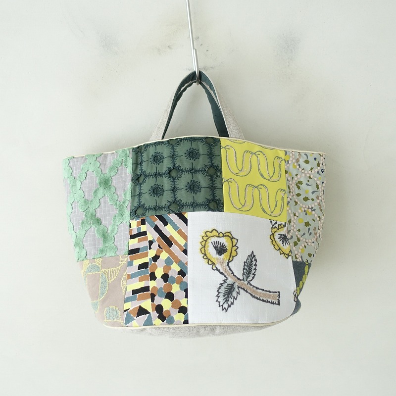 未使用/定価3.3万】ミナペルホネン mina perhonen piece basket bag