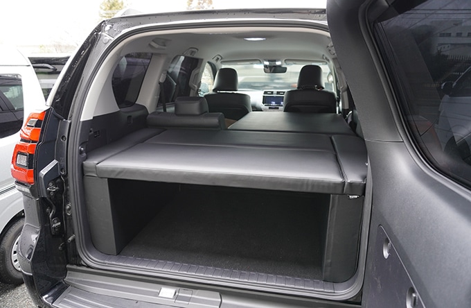 ランドクルーザー プラド150系 5人乗用 後期 ベッドキット 荷室棚 TX