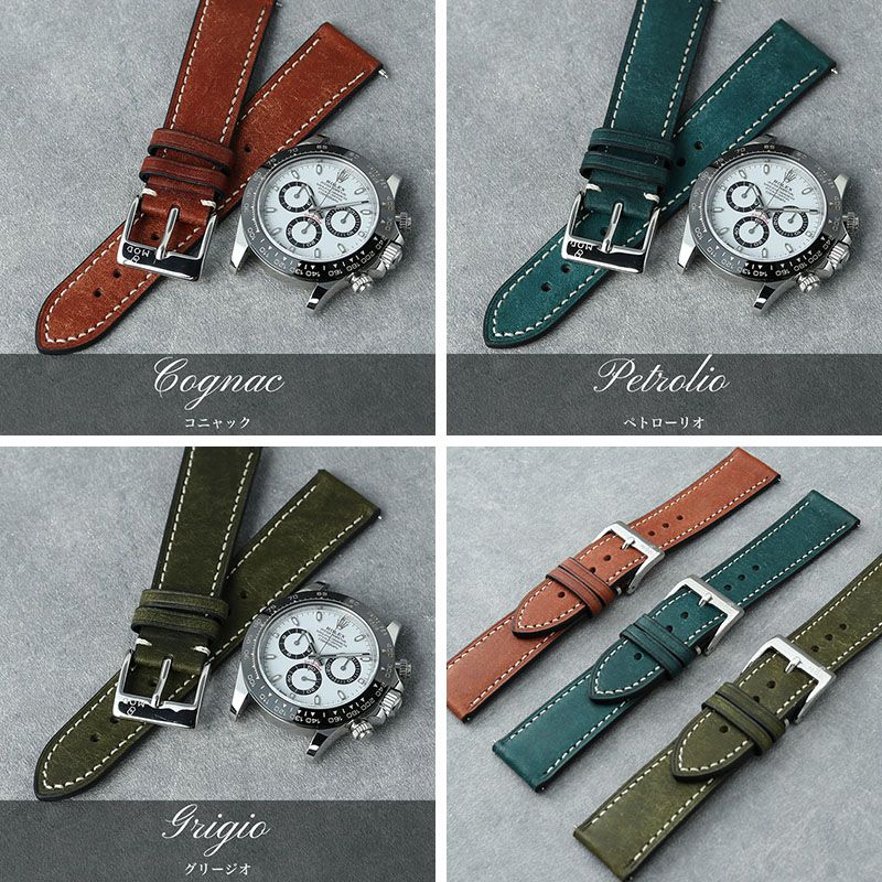 ROLEX DAYTONA ロレックス デイトナ 対応】MOD PUEBLO LEATHER STRAP