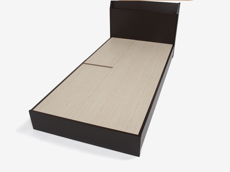 ダブルサイズベッドフレーム「エリート 薄宮つき」【各色在庫限りの