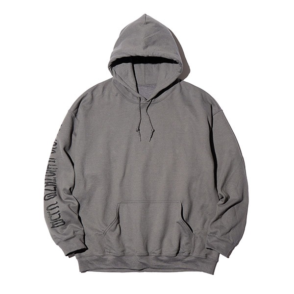 Chaos Fishing Club】PRINCESS M HOODIE charcoal gray カオス