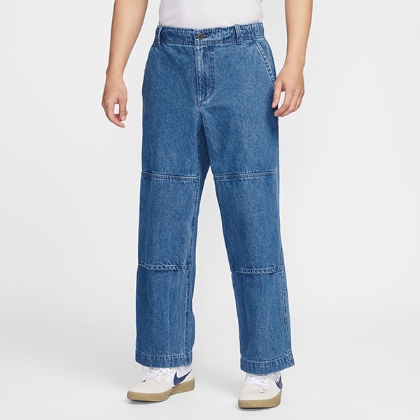 NIKE SB】DOUBLE KNEE DENIM SKATEBOARD PANTS カラー：diffused blue