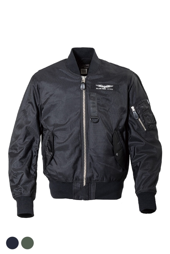 春夏 A2L-1001 AVIREX MA-1 AIR MESH MC JAC [取り寄せ品：5-7営業日に
