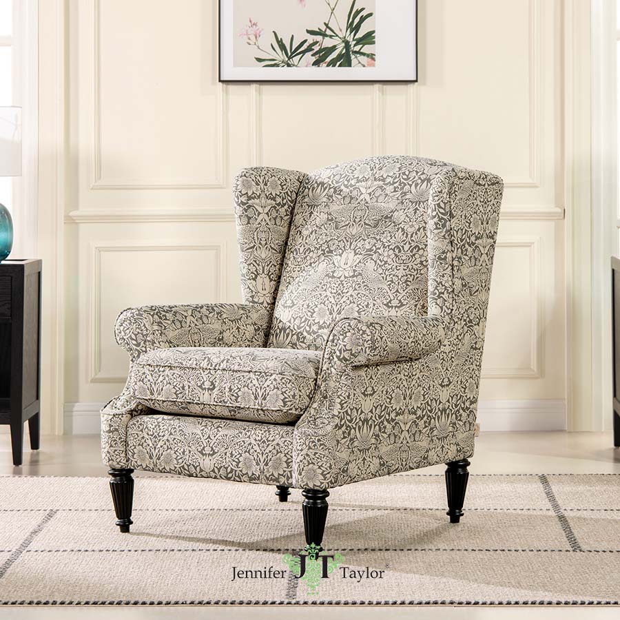 いちご泥棒グレー