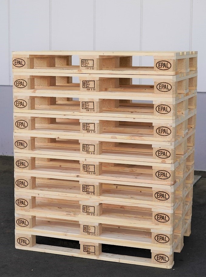 10枚セット】スタンダード・ユーロパレット 「EPAL‐1」 800×1,200