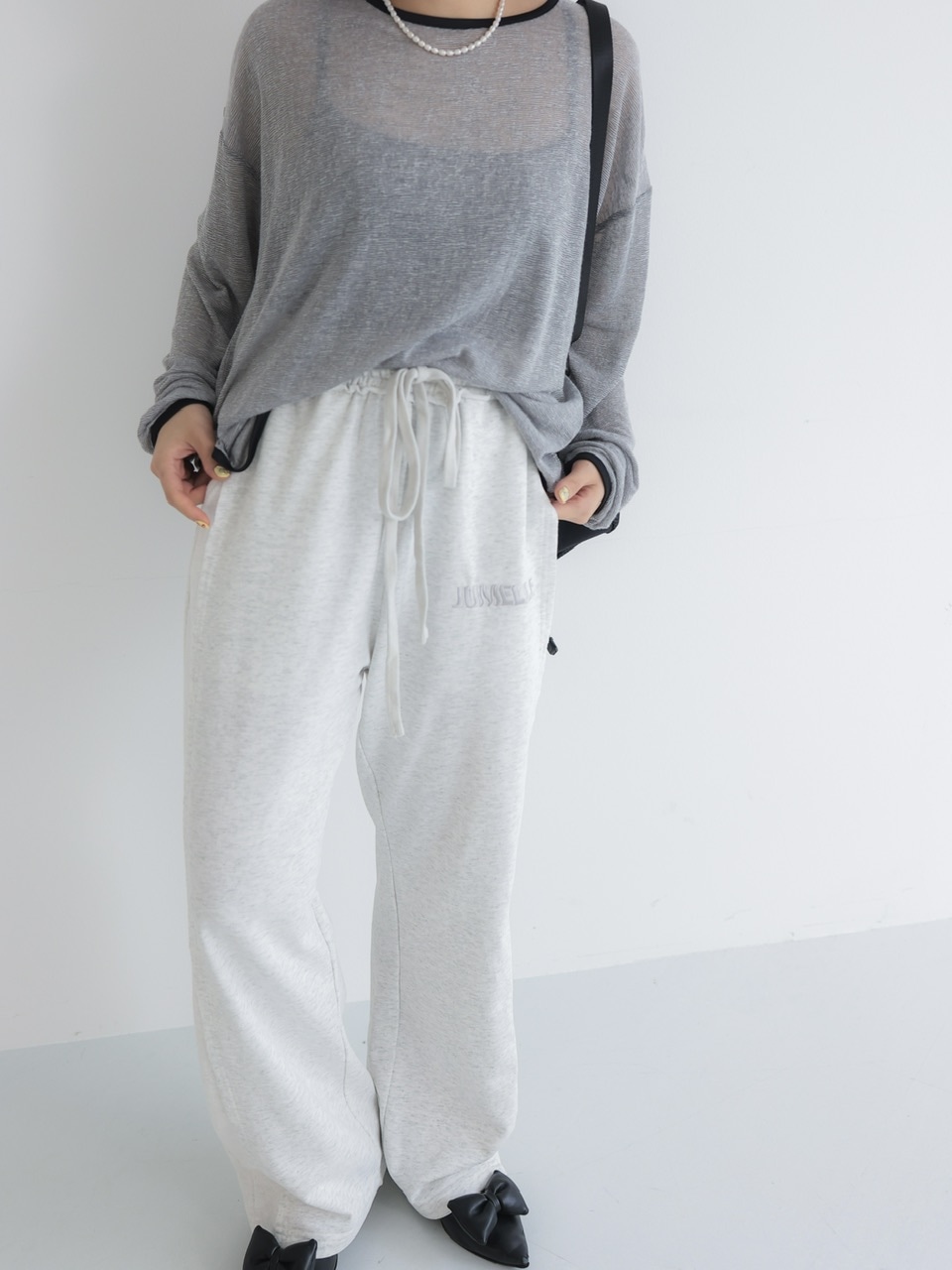 cozy damage sweat pants #2カラー | PANTS | JUMELLE