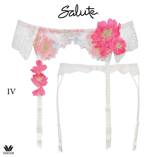 ワコール サルート 01G ガーターベルト GTJ601 M | SALE サルート