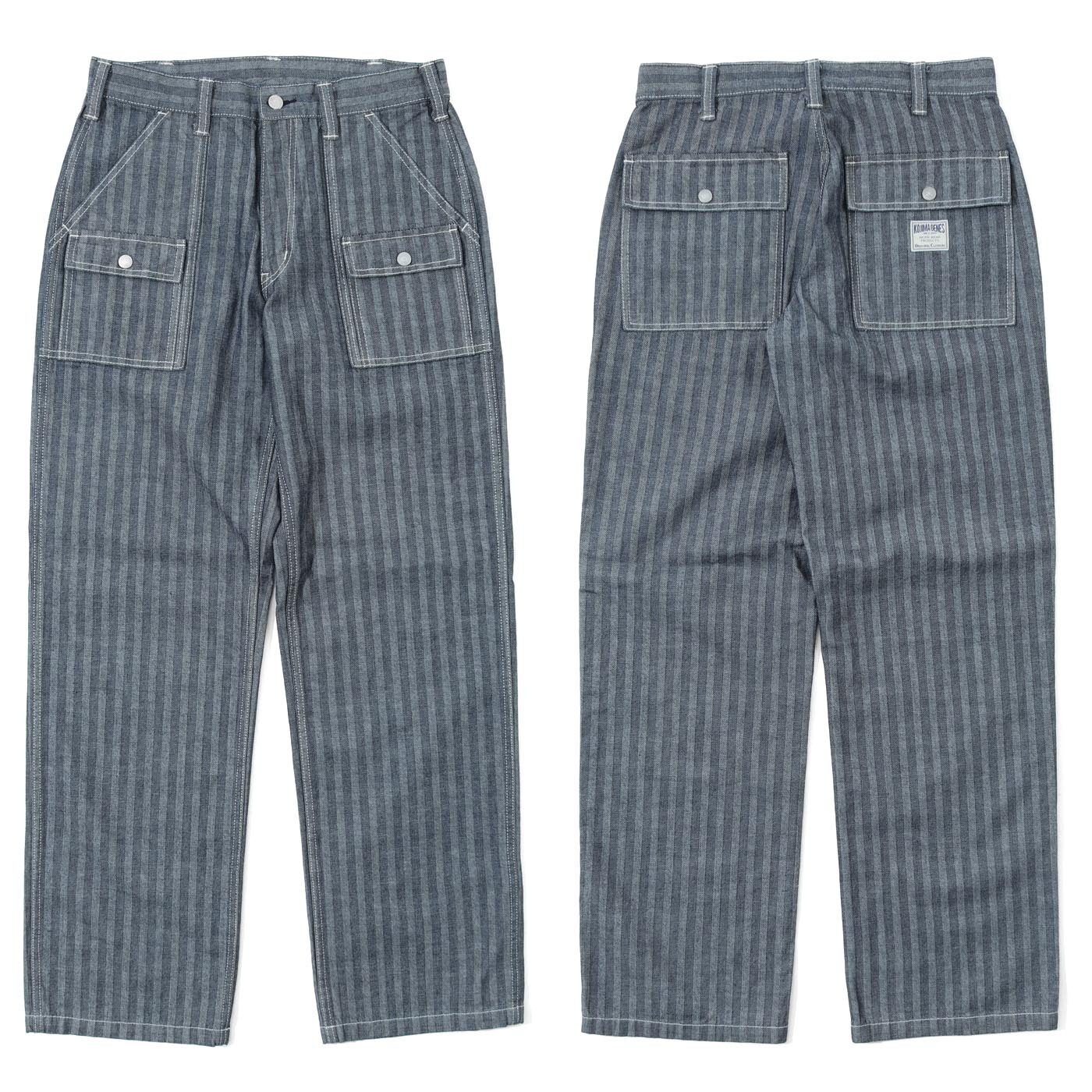 Herringbone Denim Bush Pants / ヘリンボーンデニムブッシュパンツ