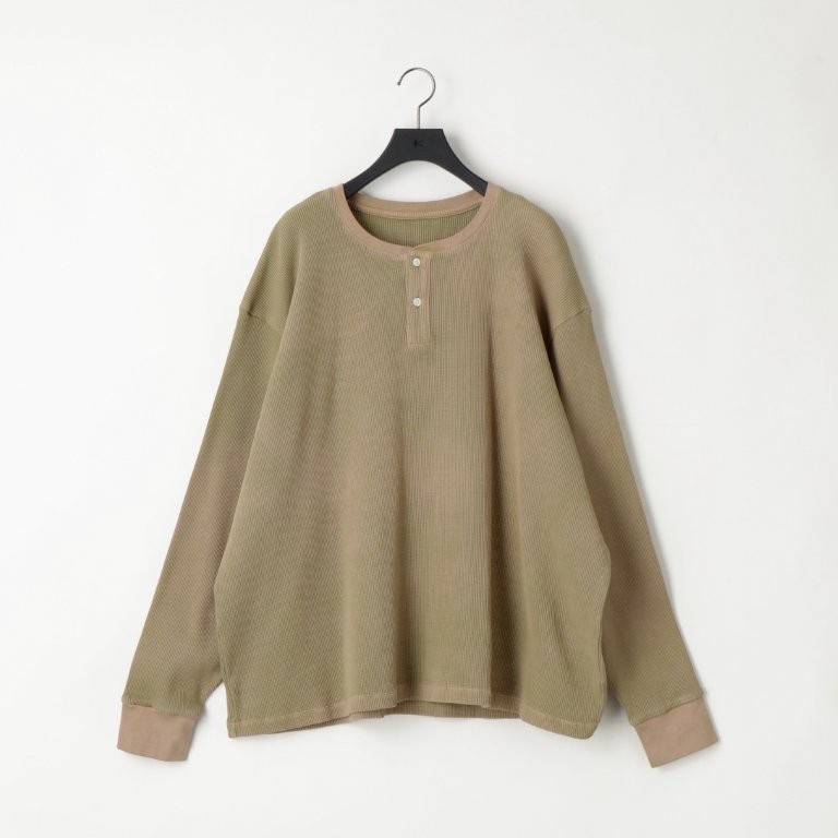 soldout】18G Garment Dye Waffle | KANEMASA PHIL. OFFICIAL ONLINE STORE